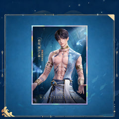 LaDS Rafayel God of Tides Echoes of the Sea Breeze - Acrylic Standee, Art Card, Double Flash Badge, Quicksand Merchandise - merrys