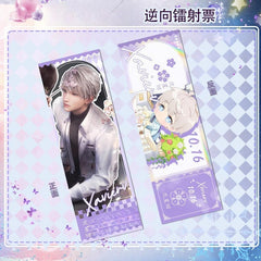 LaDS Reverse Holographic Ticket High-Definition Printing Zayne, Xavier, Rafayel Merchandise - merrys