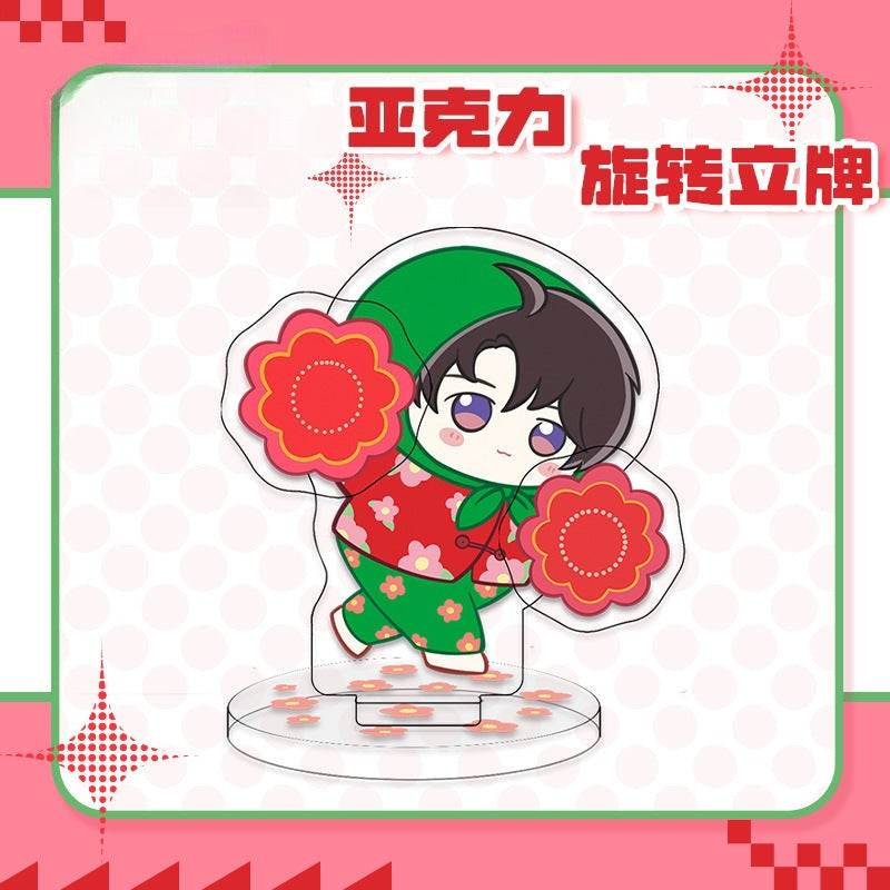 LaDS Chibi Acrylic Rotating Standee - Anime Doujin Merchandise Desktop Decoration - merrys