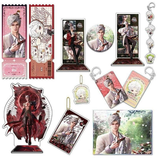 LaDS Sylus Birthday Where the Heart Dwells Series - Double Flash Badge, Standee Game Merchandise Gift - merrys