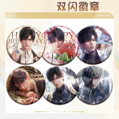 LaDS Double Flash Badge 81-105 - All Characters 75mm 58mm Tinplate Game Merchandise - merrys