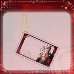 LaDS Sylus Abyss Ruler Acrylic Sandwich Standee, Double Flash Badge, Art Card, Quicksand Keychain - merrys