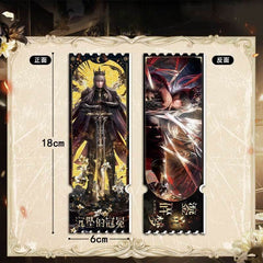 LaDS Xavier Falling Crown Series - Acrylic Sandwich Standee, Art Paper & Quicksand Keychain - merrys