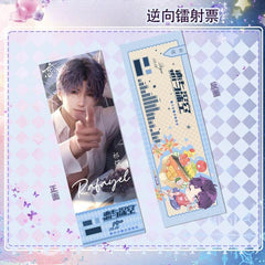 LaDS Reverse Holographic Ticket High-Definition Printing Zayne, Xavier, Rafayel Merchandise - merrys