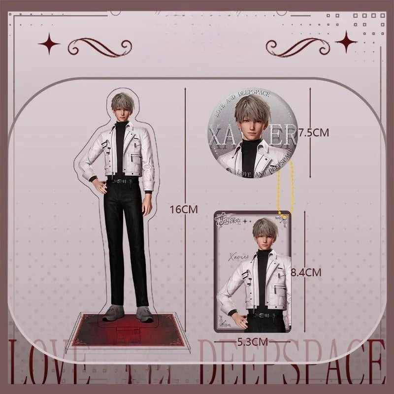 LaDS Three-Piece Series Set 4-7 - Anime Game Acrylic Standee, Keychain - merrys