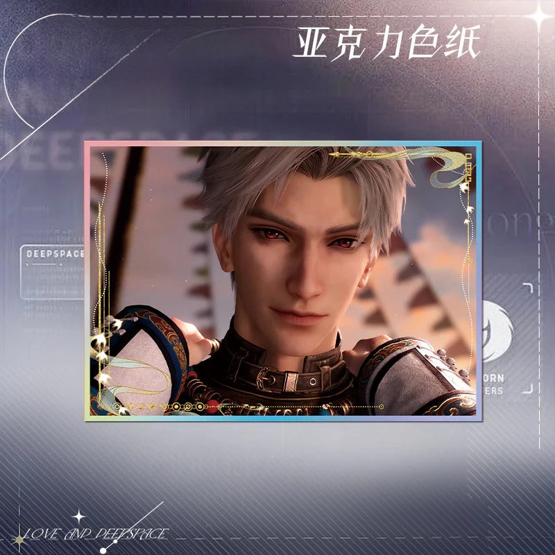 LaDS Acrylic Art Card 19-37 - Large Size 20.5*14.5cm with Holographic Edge Anime Game Merchandise - merrys