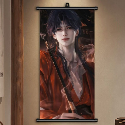 Lads Decorative Poster Scroll Wall Art