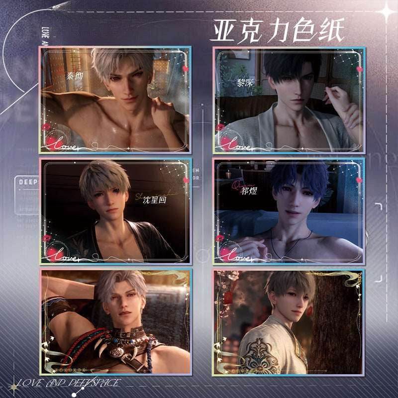 LaDS Acrylic Art Card 19-37 - Large Size 20.5*14.5cm with Holographic Edge Anime Game Merchandise - merrys