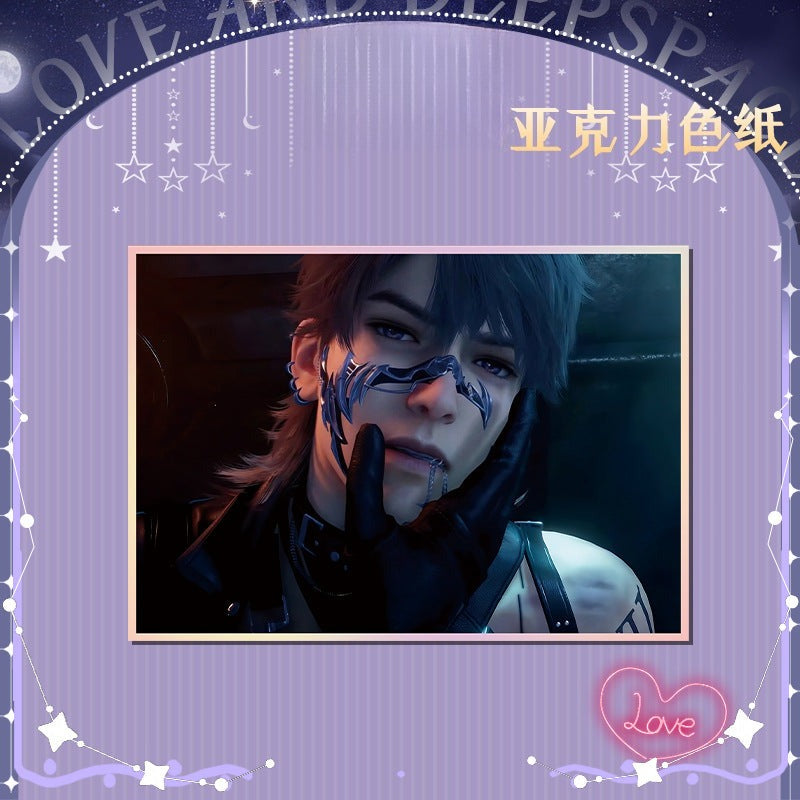 LaDS Acrylic Art Card 116-178 Large Size Holographic Edge 20.5*14.5cm Anime Merchandise - merrys