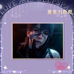 LaDS Acrylic Art Card 116-178 Large Size Holographic Edge 20.5*14.5cm Anime Merchandise - merrys