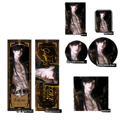 Artist-Authorized Lads Zayne Holographic Laser Badge - Anime Fan-Made Collectible Pin