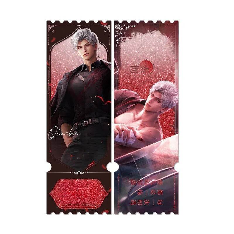 LaDS Sylus Dark Spot Leader - Acrylic Sandwich Standee, Double Flash Badge, Art Card, Quicksand Keychain - merrys