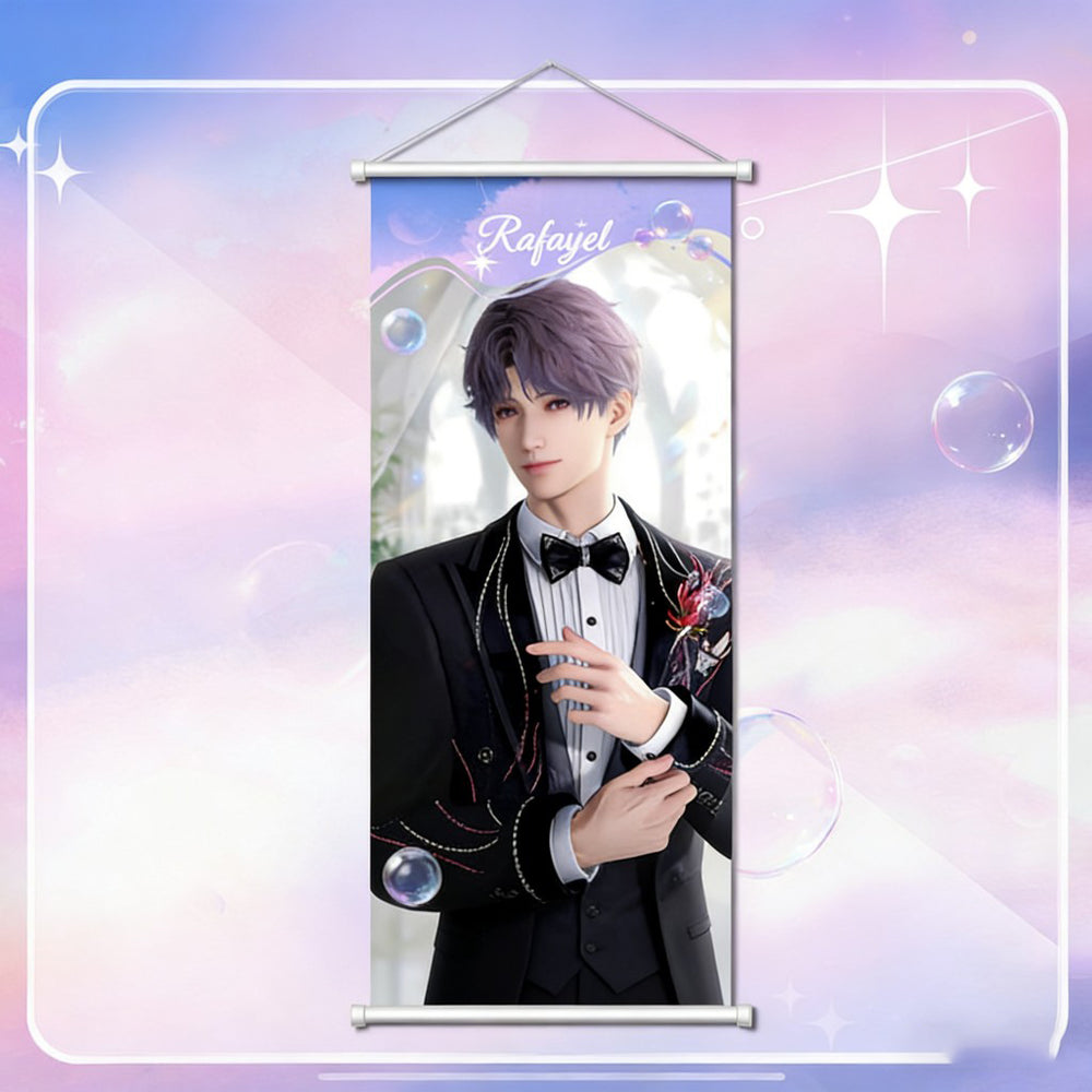 LaDS Premium Canvas Wall Scroll - Anime Game Merch - merrys