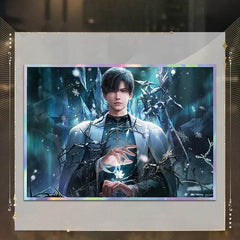 LaDS Acrylic Double Flash Art Card High-Definition Printing Anime Mobile Game Merchandise - merrys