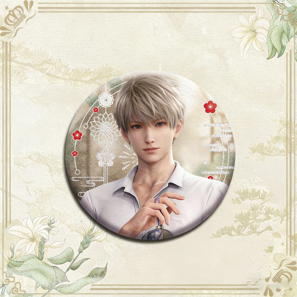 LaDS Double Flash Badge - 75mm 58mm Tinplate Anime Game Merchandise - merrys