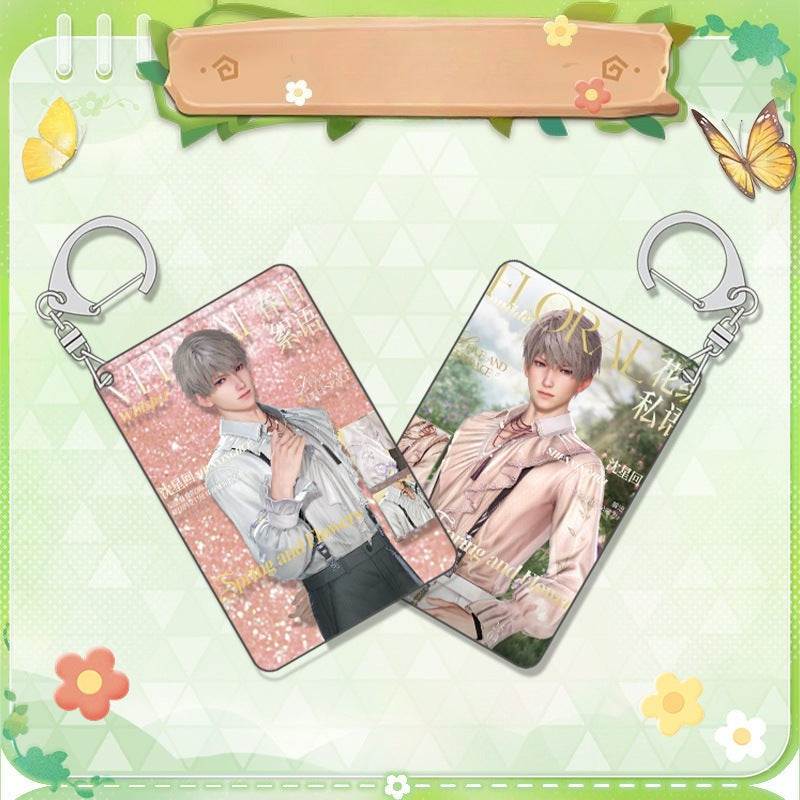LaDS Shaker Mahjong Charm Keychain 28-32 - Zayne, Rafayel, Xavier Anime Game Merch - merrys