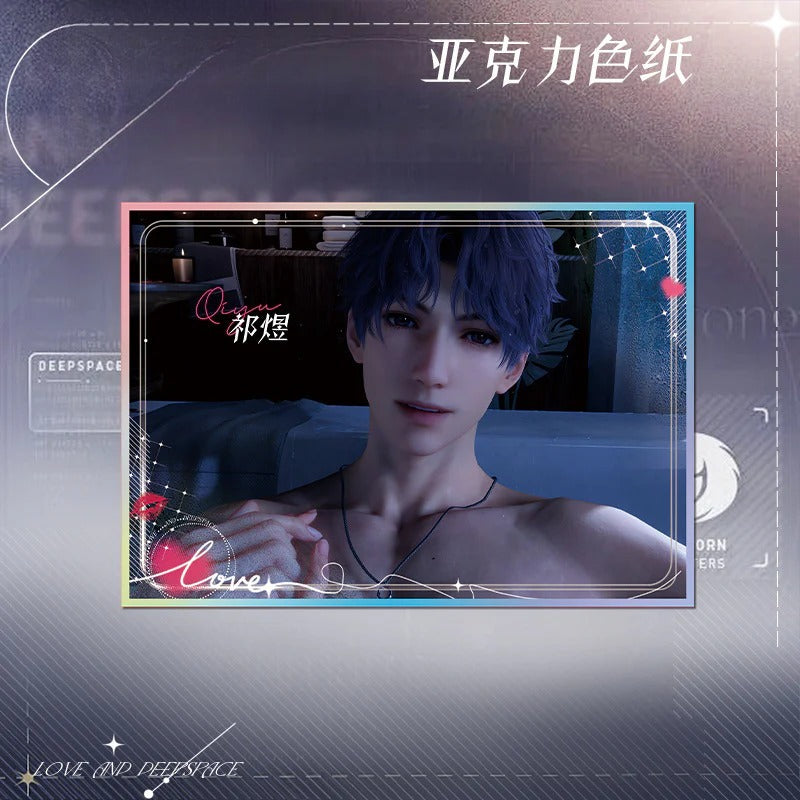 LaDS Acrylic Art Card 19-37 - Large Size 20.5*14.5cm with Holographic Edge Anime Game Merchandise - merrys