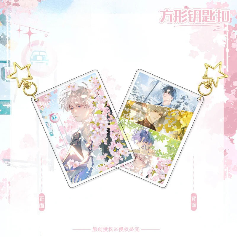 LaDS Original Four Seasons Movement Card Series - Sandwich Star Buckle Game Merchandise High-Definition Printing - merrys