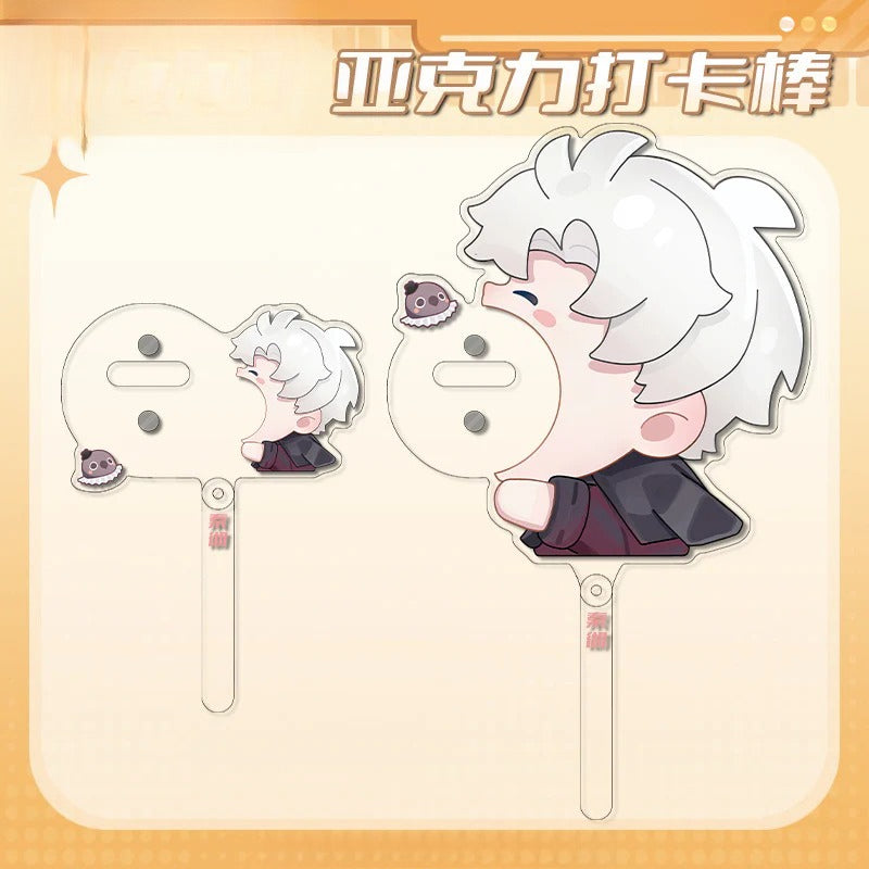 LaDS Original Badge Acrylic Check-in Stick - Badge Holder Display Set Ita Bag Decoration Anime Merchandise - merrys