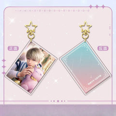 LaDS Card Golden Star Buckle - Zayne, Rafayel, Xavier Acrylic Game Merchandise Charm - merrys