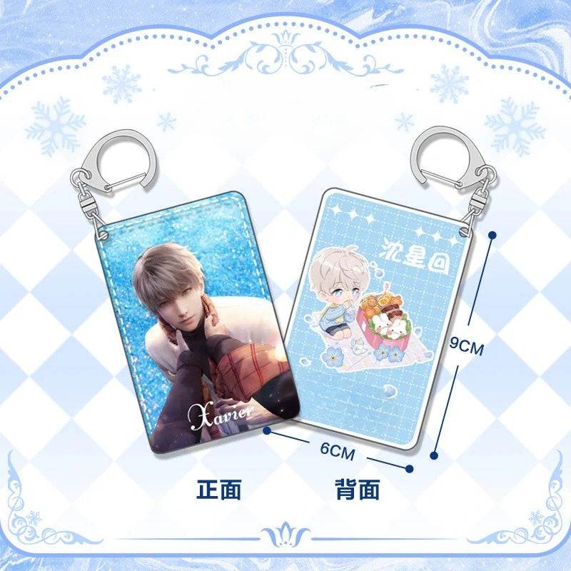 LaDS Shaker Mahjong Charm Keychain - Zayne, Rafayel, Xavier Anime Merch - merrys