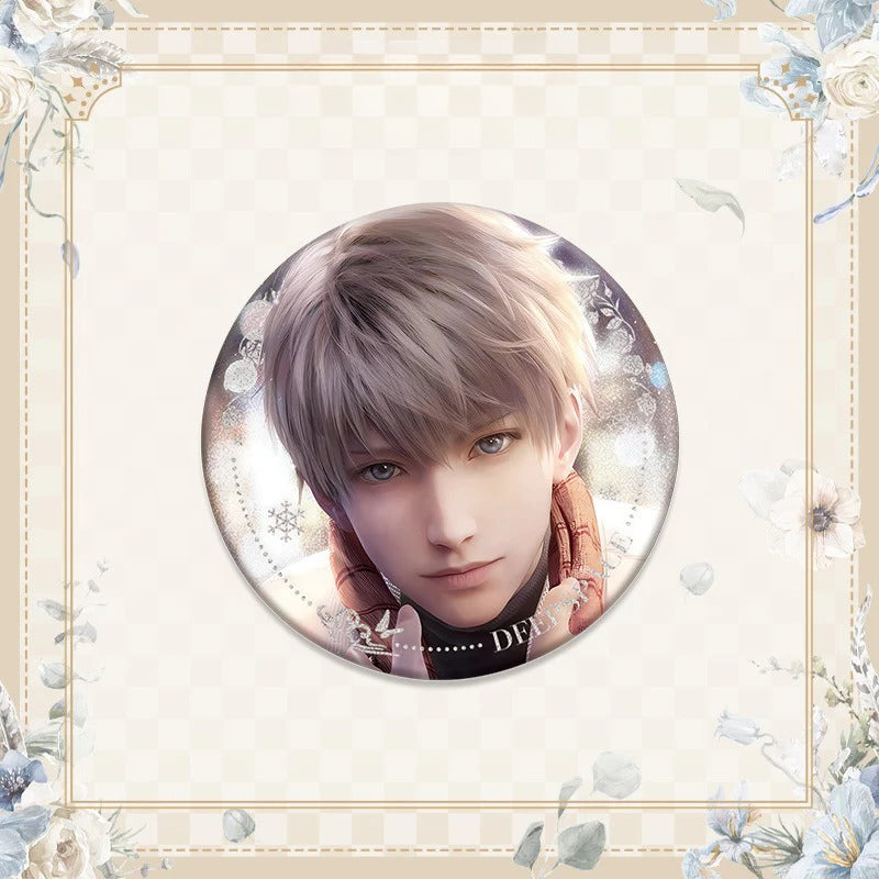 LaDS Double Flash Badge 1-64 - 75mm 58mm Tinplate Anime Merchandise - merrys