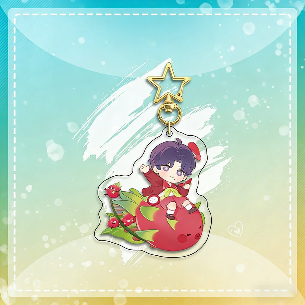 LaDS Chibi Keychain Star Buckle Charm - Rafayel, Xavier Merchandise - merrys