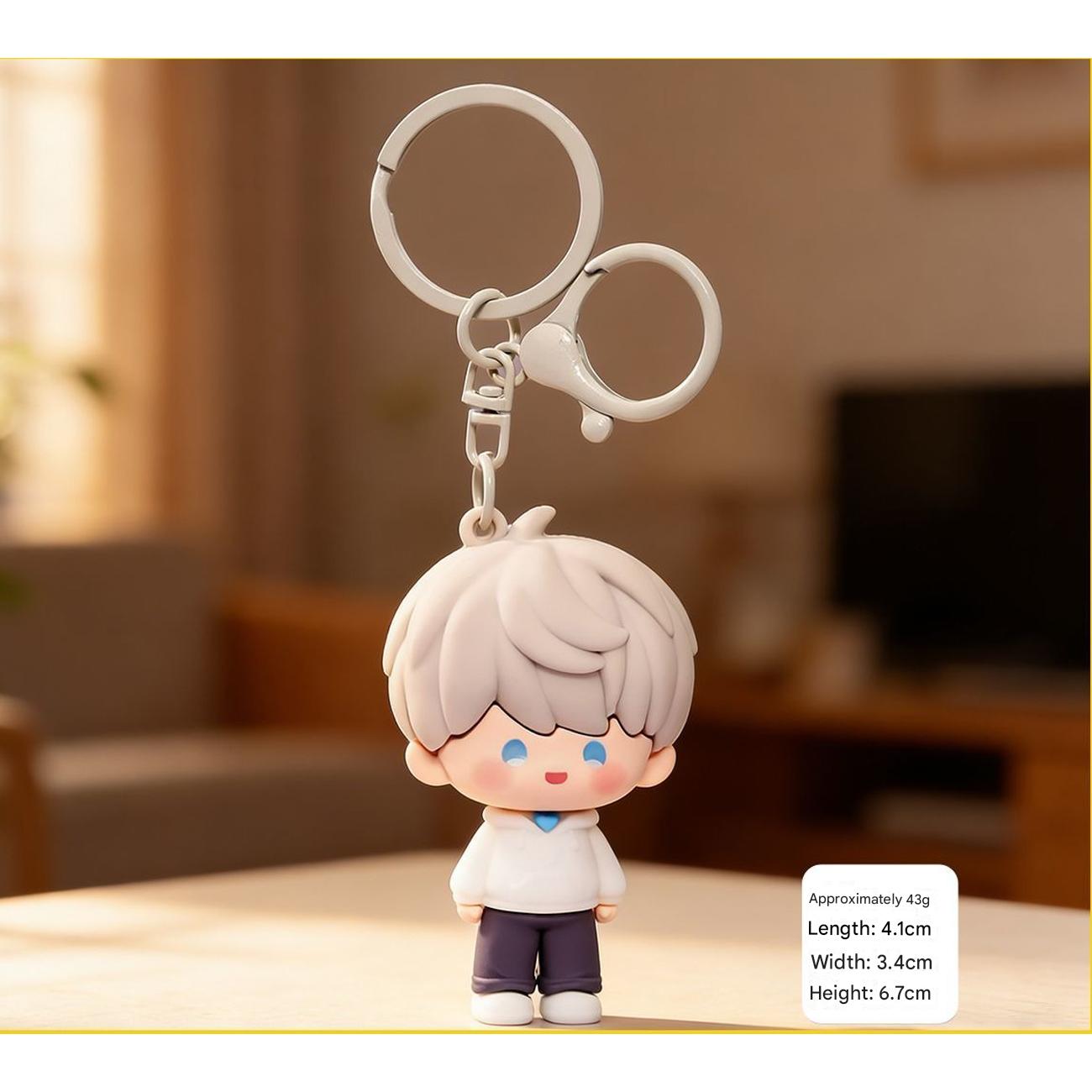 Lads High-End Custom Chibi Cute Mini Plushie Keychain Charms