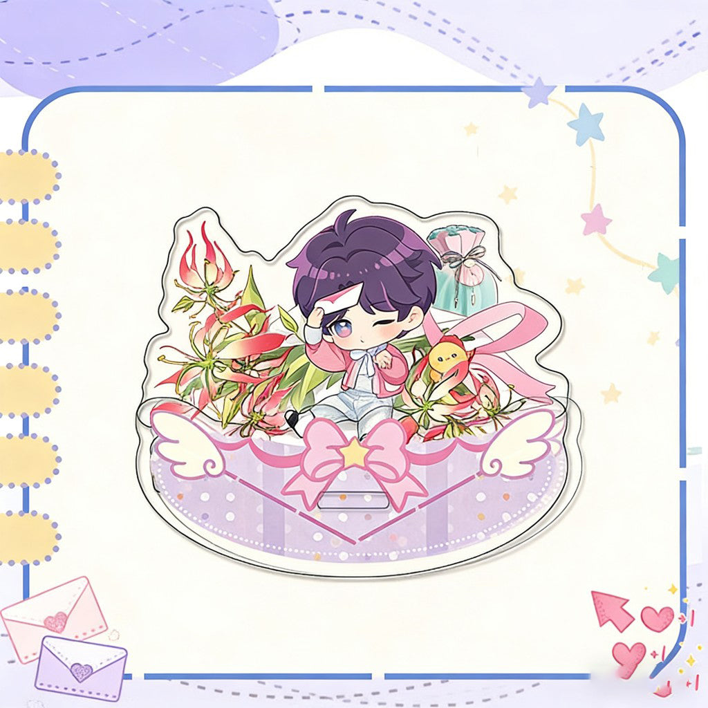 LaDS Shaker 9-18 Acrylic Bobblehead - High-Def Printing Sandwich Craft Decompression Toy - merrys