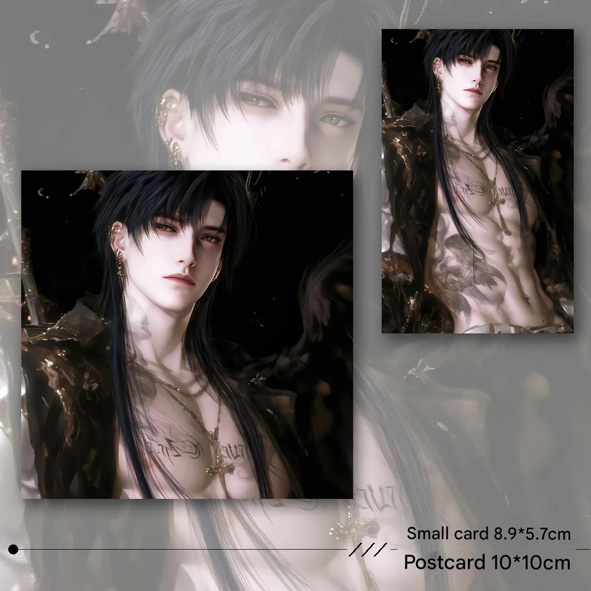 Artist-Authorized Lads Zayne Holographic Laser Badge - Anime Fan-Made Collectible Pin