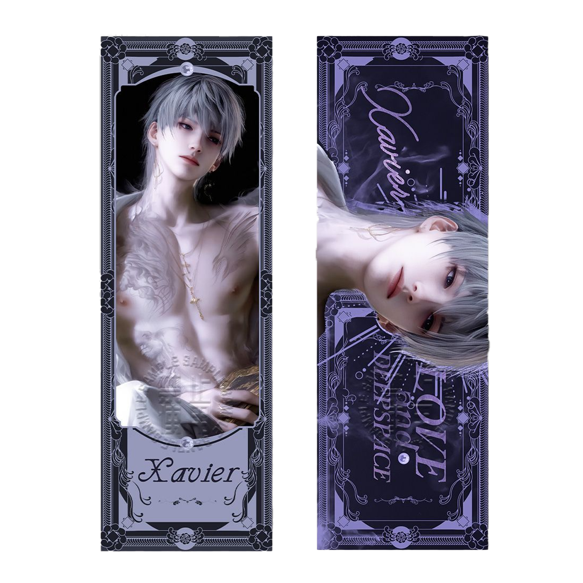 Artist-Authorized Lads Xavier Holographic Laser Badge Set