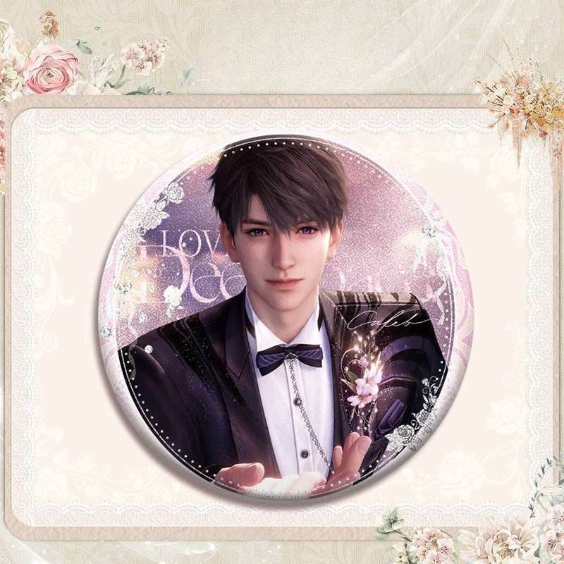 LaDS Wedding Card Series Double Flash Badge 197-206 Full Set 75mm 58mm Tinplate Anime Merchandise - merrys