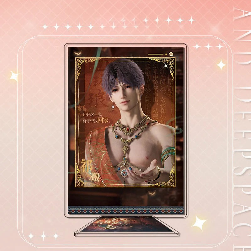 LaDS Series 901 Sandwich Standee - Zayne, Rafayel, Xavier, Sylus Series Desktop Decoration - merrys