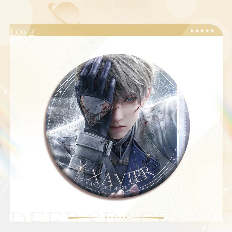 LaDS Double Flash Badge 81-105 - All Characters 75mm 58mm Tinplate Game Merchandise - merrys