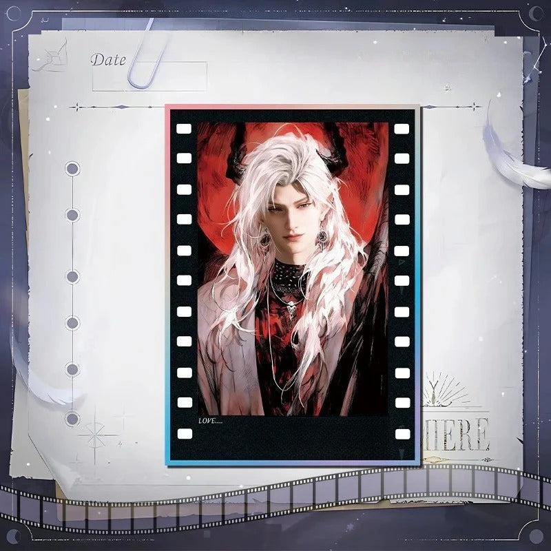 LaDS Acrylic Art Card 38-52 - Large Size 20.5*14.5cm with Holographic Edge Anime Game Merchandise - merrys