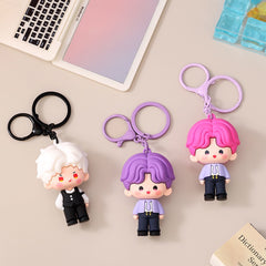 Lads High-End Custom Chibi Cute Mini Plushie Keychain Charms