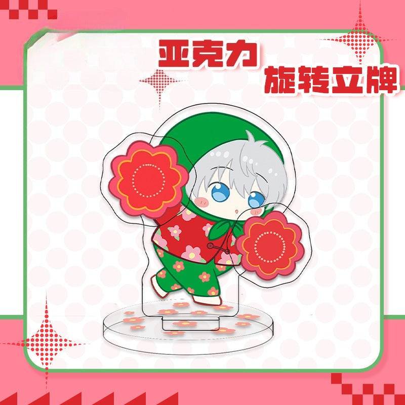 LaDS Chibi Acrylic Rotating Standee - Anime Doujin Merchandise Desktop Decoration - merrys