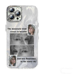 LaDS Sylus Plume Fabric Eye Theme Phone Case - Compatible with iphone Series - merrys