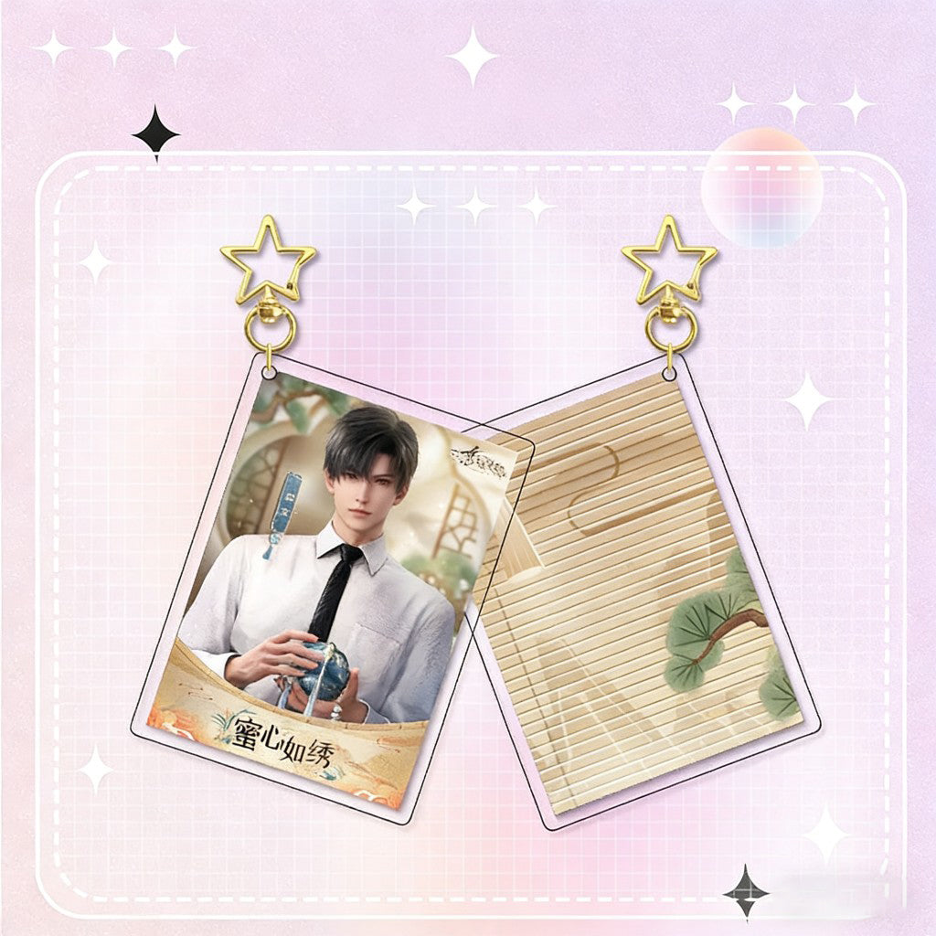 LaDS Card Golden Star Buckle 931-954 - Zayne, Rafayel, Xavier Acrylic Game Merchandise Charm - merrys