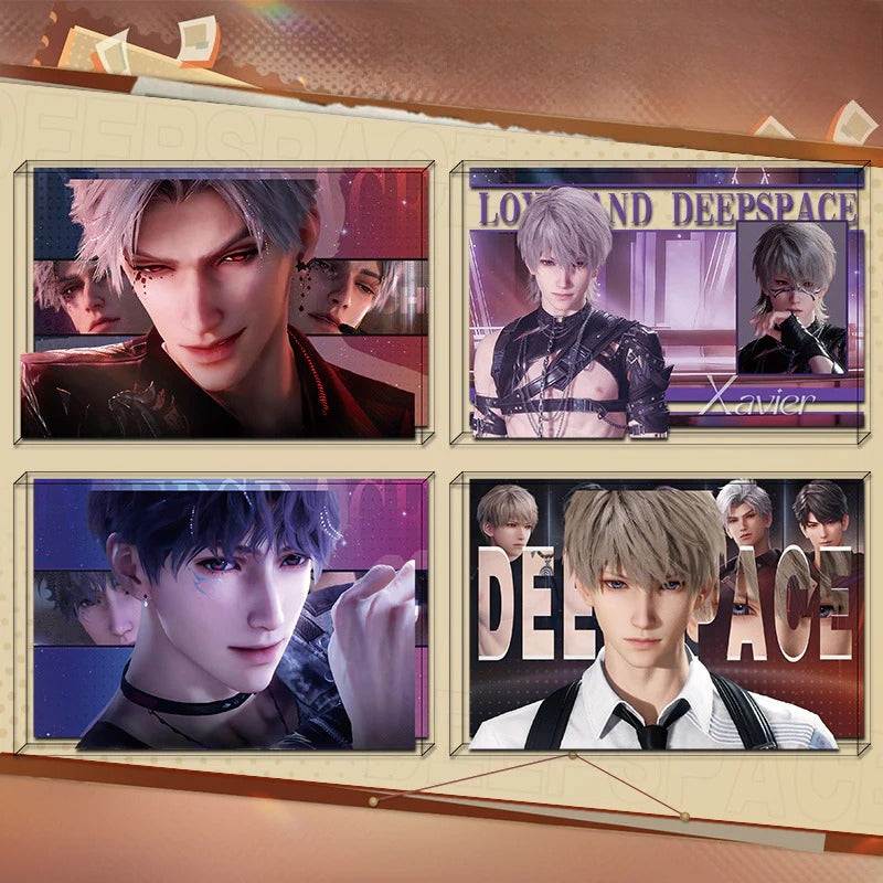 LaDS New Acrylic Card Brick - High-Definition Printing Double-Sided Pattern Doujin Anime Desktop Decoration - merrys