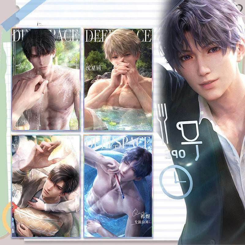 LaDS Series 501 Acrylic Double Flash Art Card - High-Definition Printing Anime Mobile Game Merchandise - merrys
