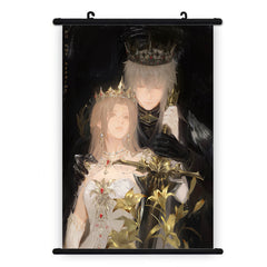 Xavier Series Artist-Hand-Painted Original Fan Art LaDS Canvas Wall Scroll - Anime Game Merch