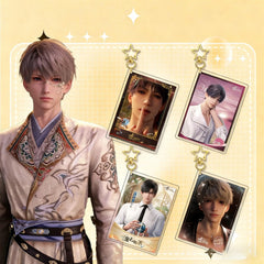 LaDS Card Golden Star Buckle 931-954 - Zayne, Rafayel, Xavier Acrylic Game Merchandise Charm - merrys