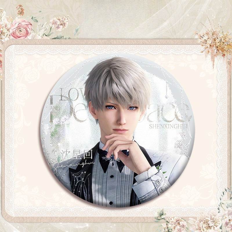 LaDS Wedding Card Series Double Flash Badge 197-206 Full Set 75mm 58mm Tinplate Anime Merchandise - merrys