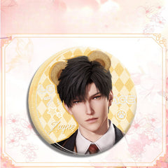 LaDS Double Flash Badge 143-196 - Diameter 75mm 58mm Tinplate Anime Merchandise - merrys