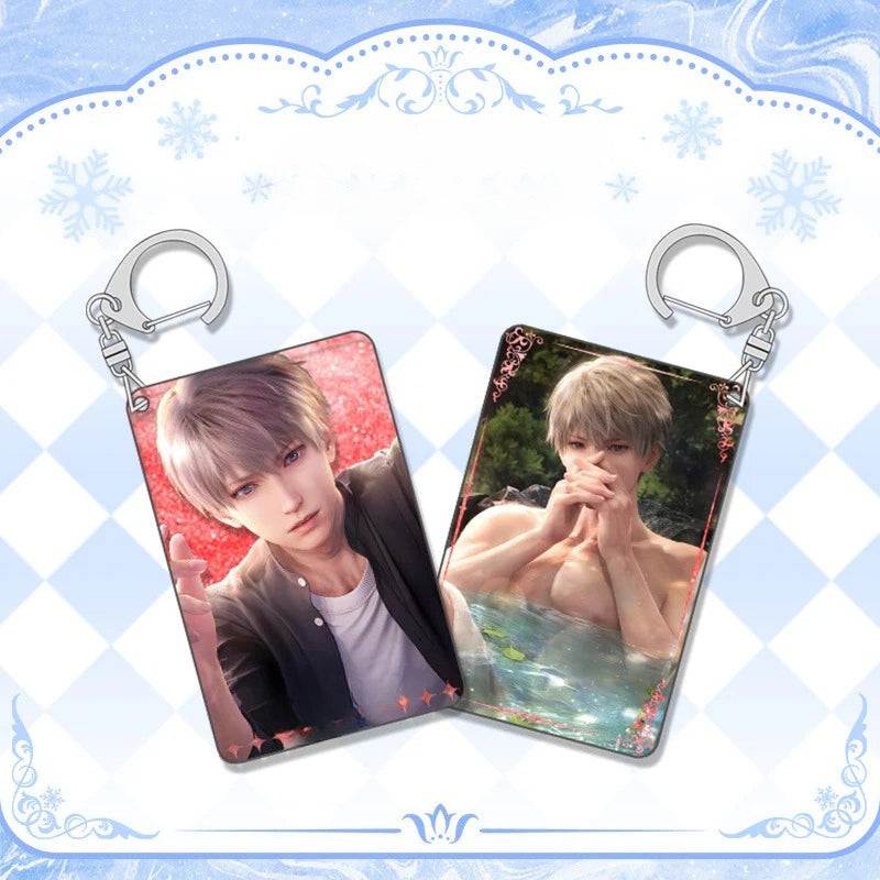 LaDS Shaker Mahjong Charm Keychain - Zayne, Rafayel, Xavier Anime Merch - merrys