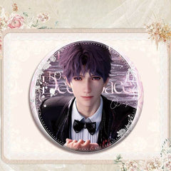 LaDS Wedding Card Series Double Flash Badge 197-206 Full Set 75mm 58mm Tinplate Anime Merchandise - merrys