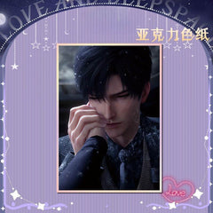 LaDS Acrylic Art Card 116-178 Large Size Holographic Edge 20.5*14.5cm Anime Merchandise - merrys