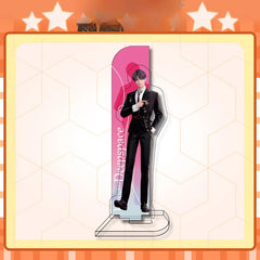 LaDS 12cm Double-Sided Insert Standee - Anime Acrylic Desktop Decoration, Sandwich Craft, Combined Illustration - merrys