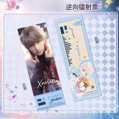 LaDS Reverse Holographic Ticket High-Definition Printing Zayne, Xavier, Rafayel Merchandise - merrys